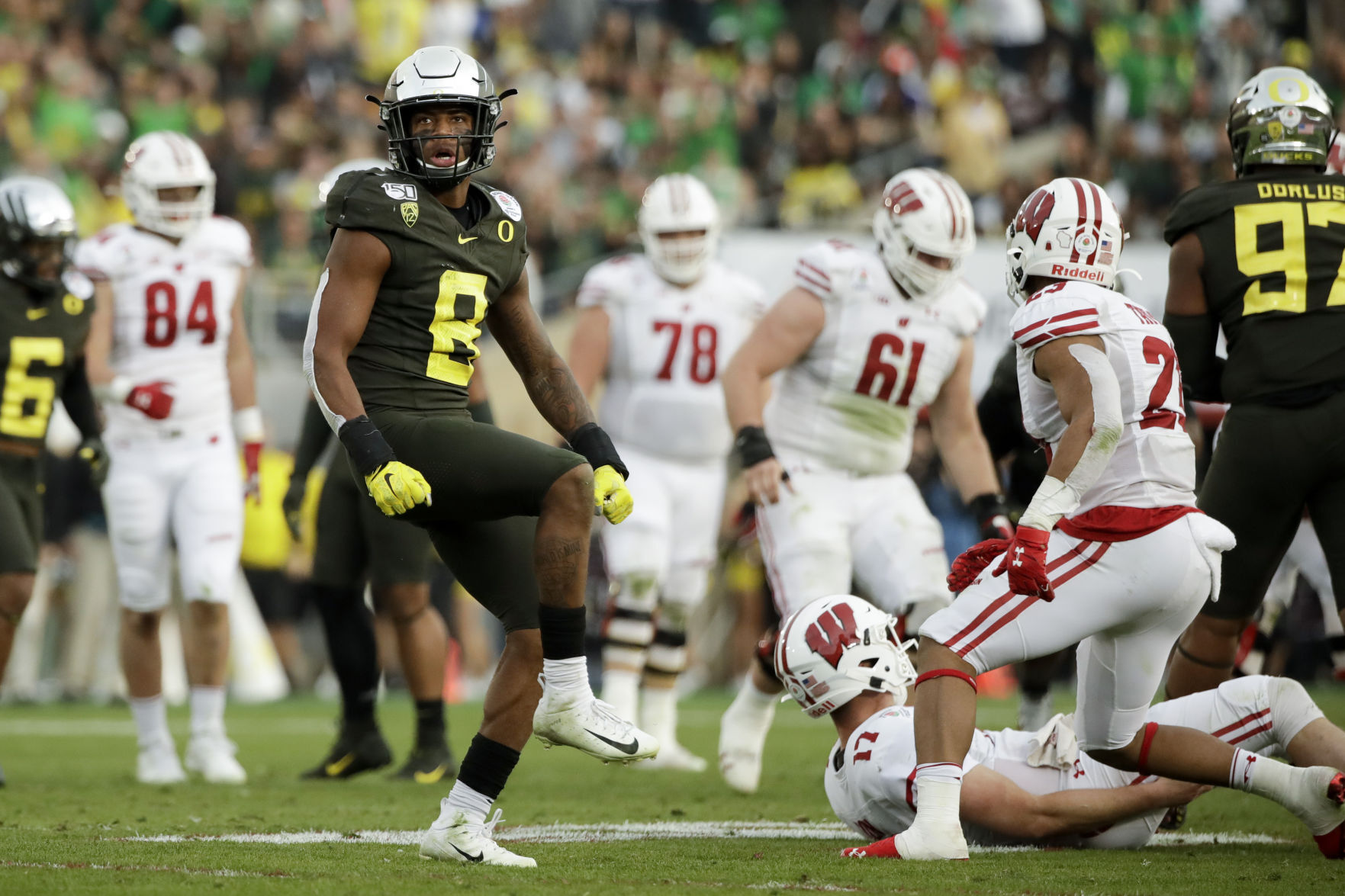 Ducks 28, Badgers 27
